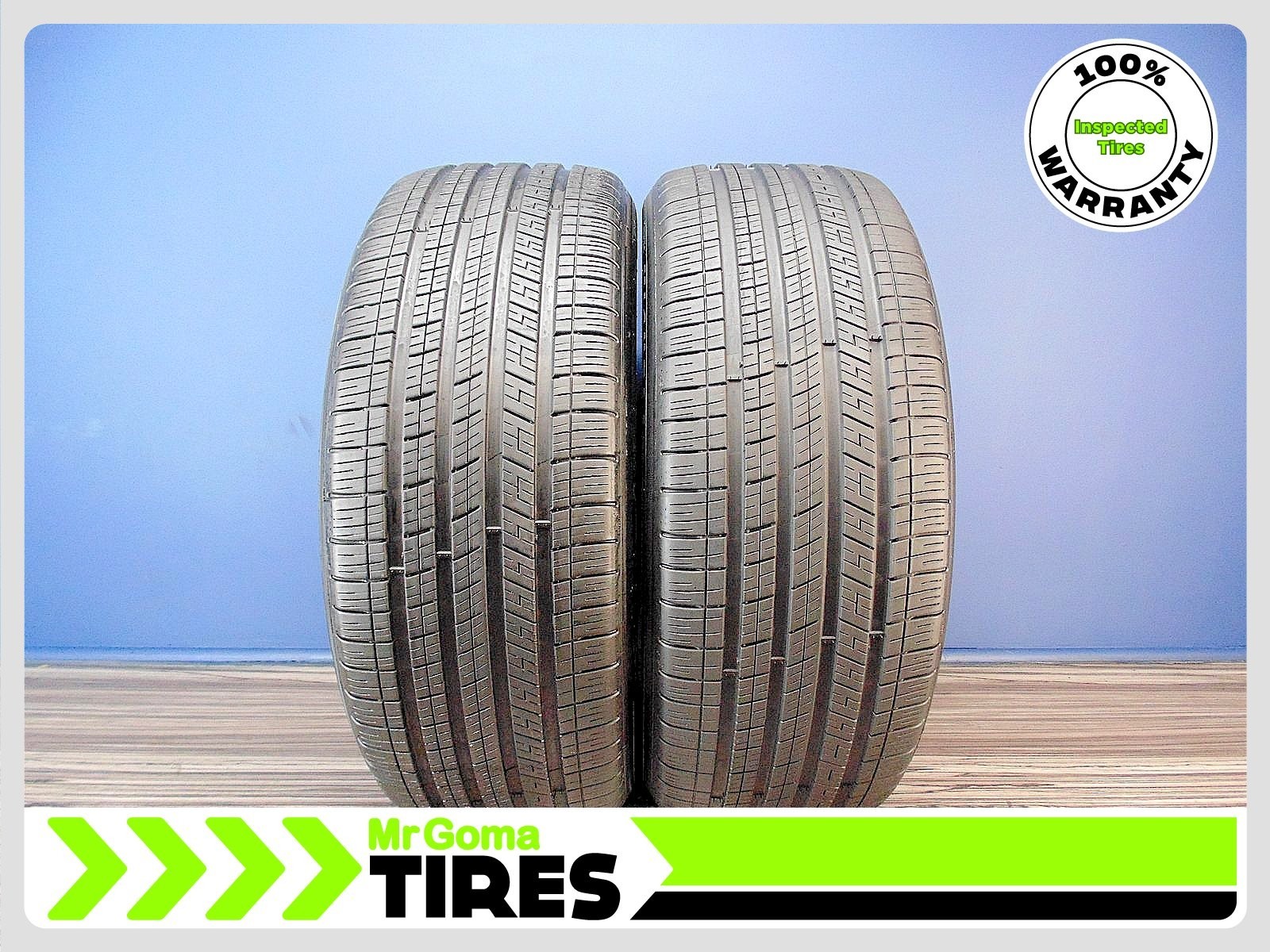 2 Michelin Pilot Sport All Season 4 NEO XL 255/45R21 106V Tread 7/32 22554521