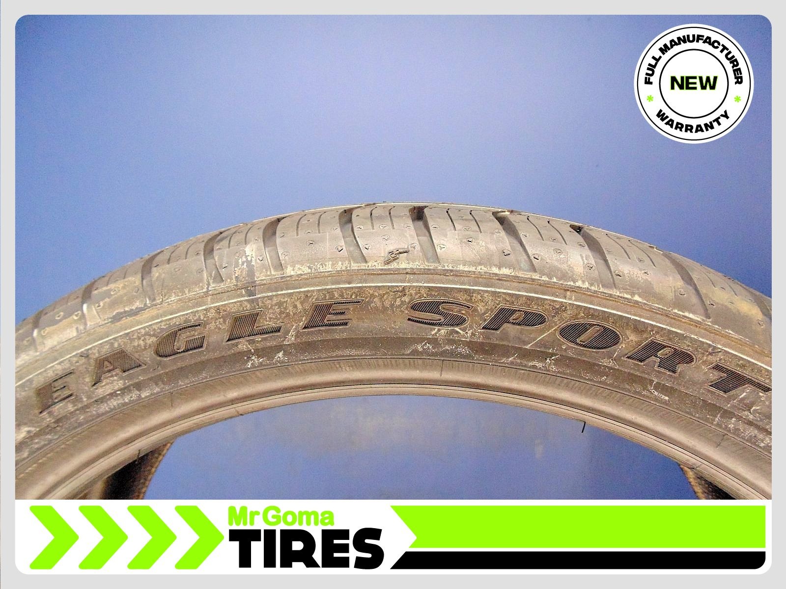 2 BRAND NEW 265/35R21 GOODYEAR EAGLE SPORT A/S AO XL TIRES AUDI 101H 2653521