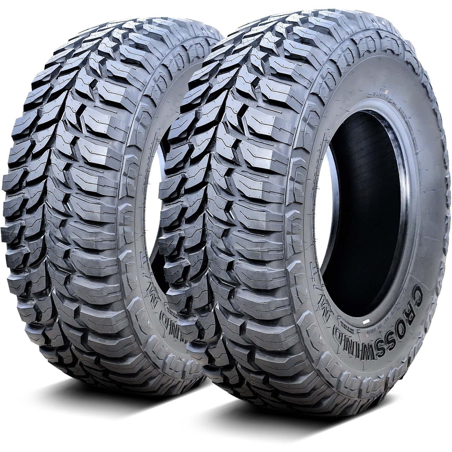 New Crosswind M/T LT 305/70R16 ( 33×12.00R16 ) Load E 10 Ply MT Mud Tires