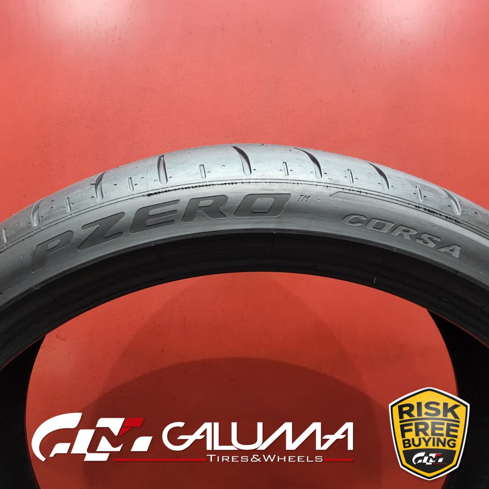 Set of 2 Tires Pirelli P Zero CORSA PZC4 315/30ZR22 315/30/22 No Repairs #89107