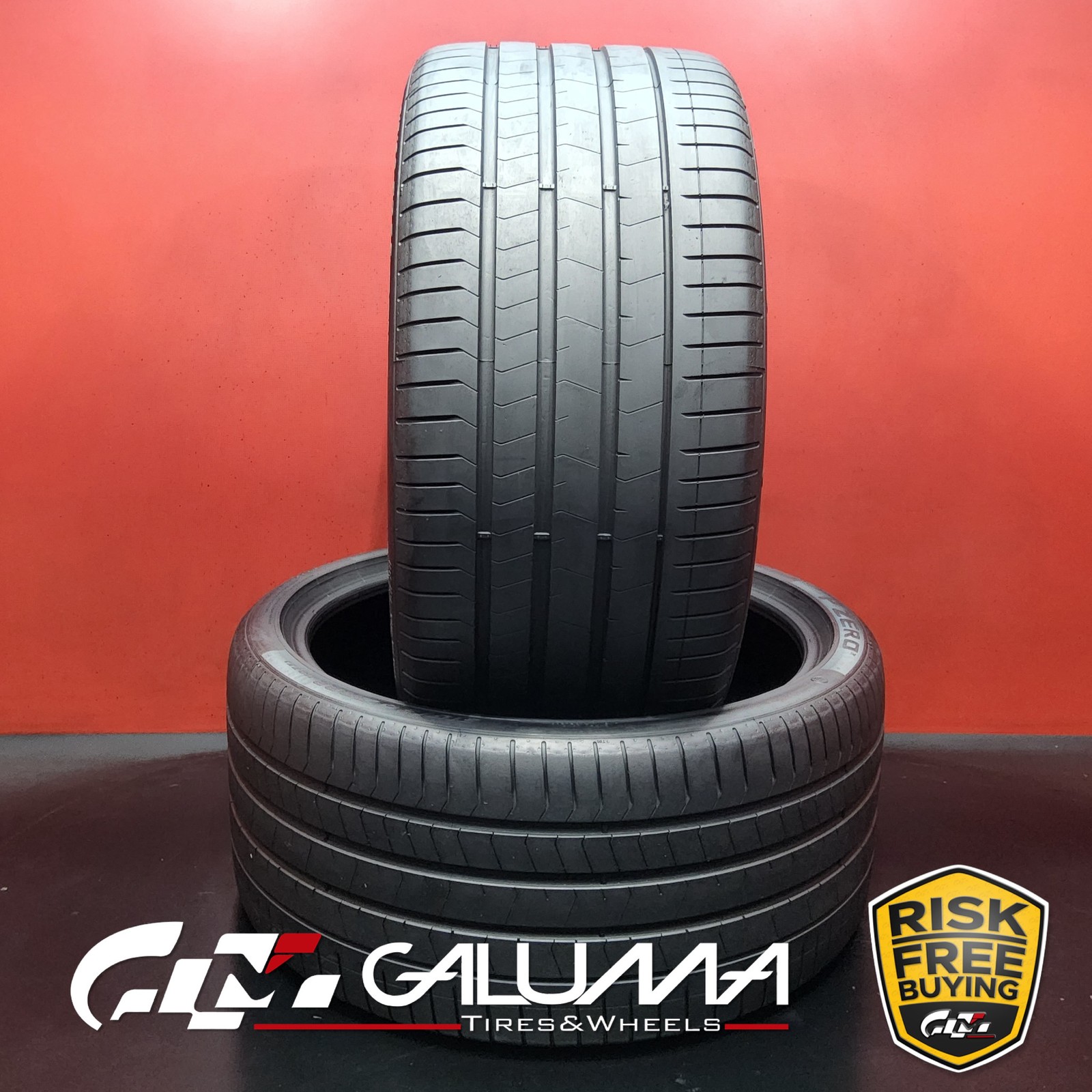 Set of 2 Tires LikeNEW Pirelli P-Zero (PZ4) B 315/30ZR22 315/30/22 3153022 92916