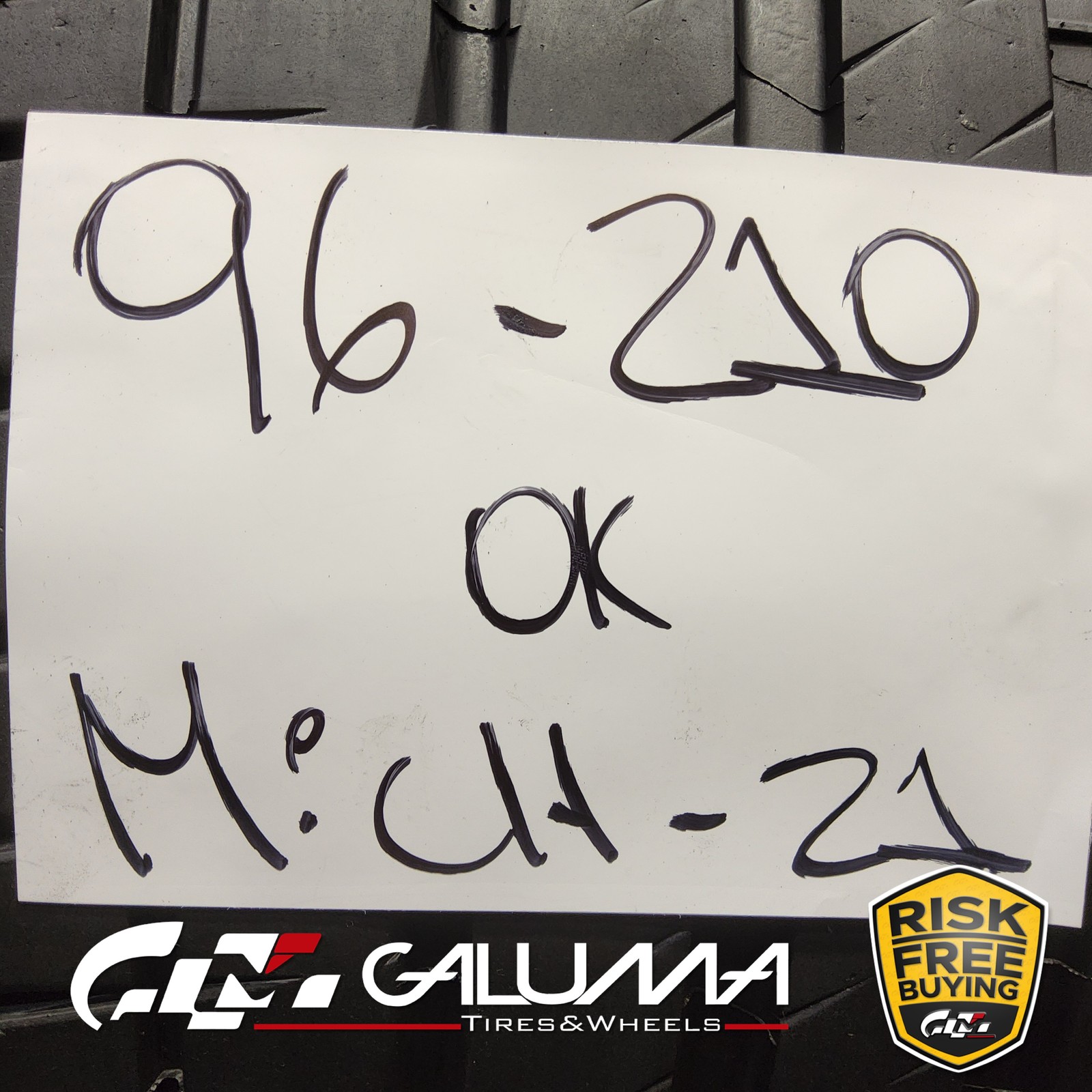 Set of 2 Tires LikeNEW Michelin Pilot Sport 4S MO1A 305/30ZR21 No Repairs #96210