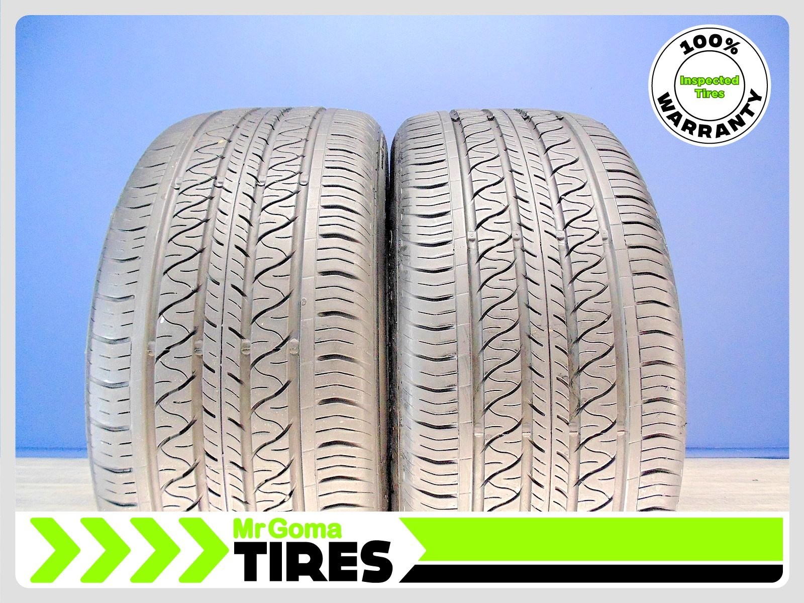 2 CONTINENTAL PROCONTACT RX T2 XL 255/45R19 USED TIRES 7.3/32 TREAD 104W 2554519