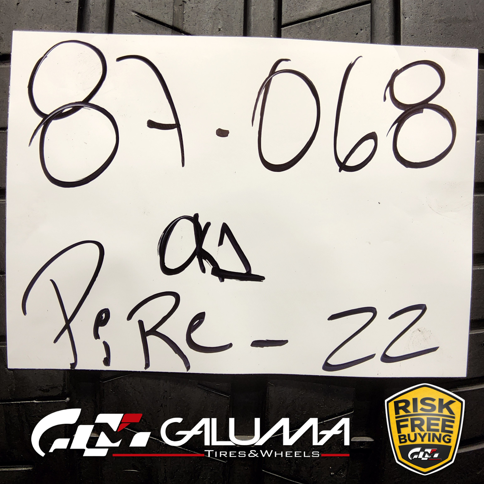 1 (One) Tire Pirelli P Zero CORSA PZC4 ZR22 315/35/22 3153522 XL No Patch #87068