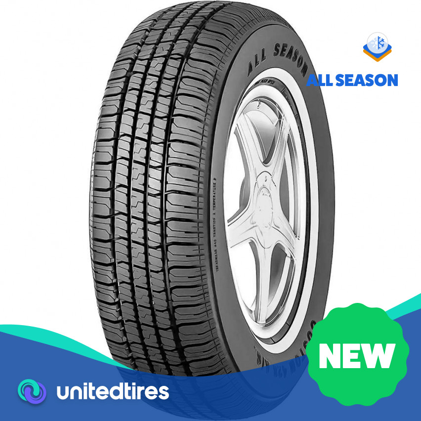 New P 195/75R14 Multi-Mile Custom 428 A/S 92S