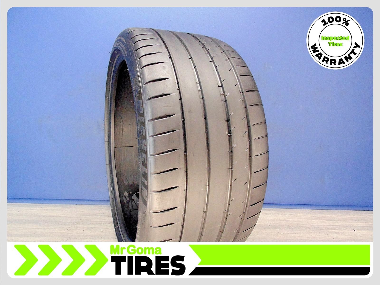 1 MICHELIN PILOT SPORT 4S NO PORSCHE XL 265/35ZR20 USED TIRE 7.3/32 TREAD 99Y