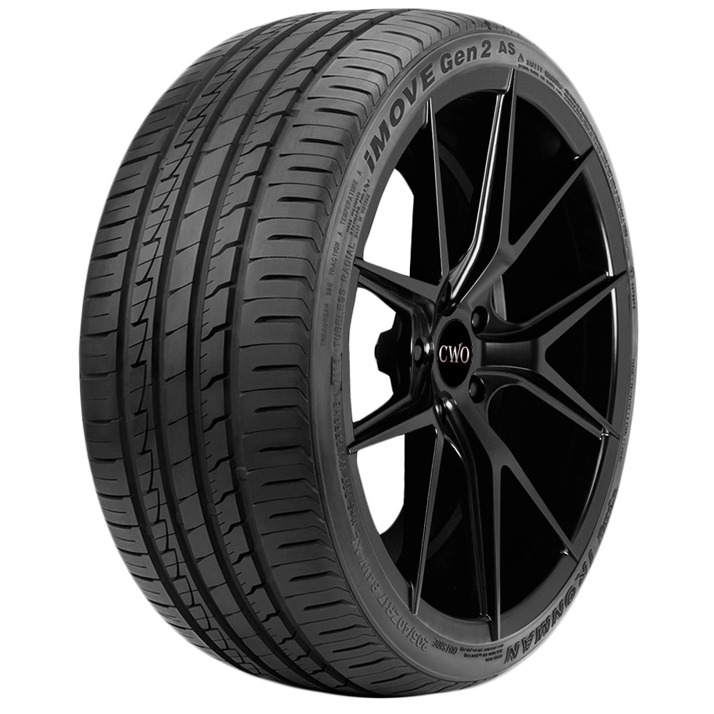 (QTY 2) 235/45ZR18 Ironman iMove Gen 2 AS 94W SL Black Wall Tires