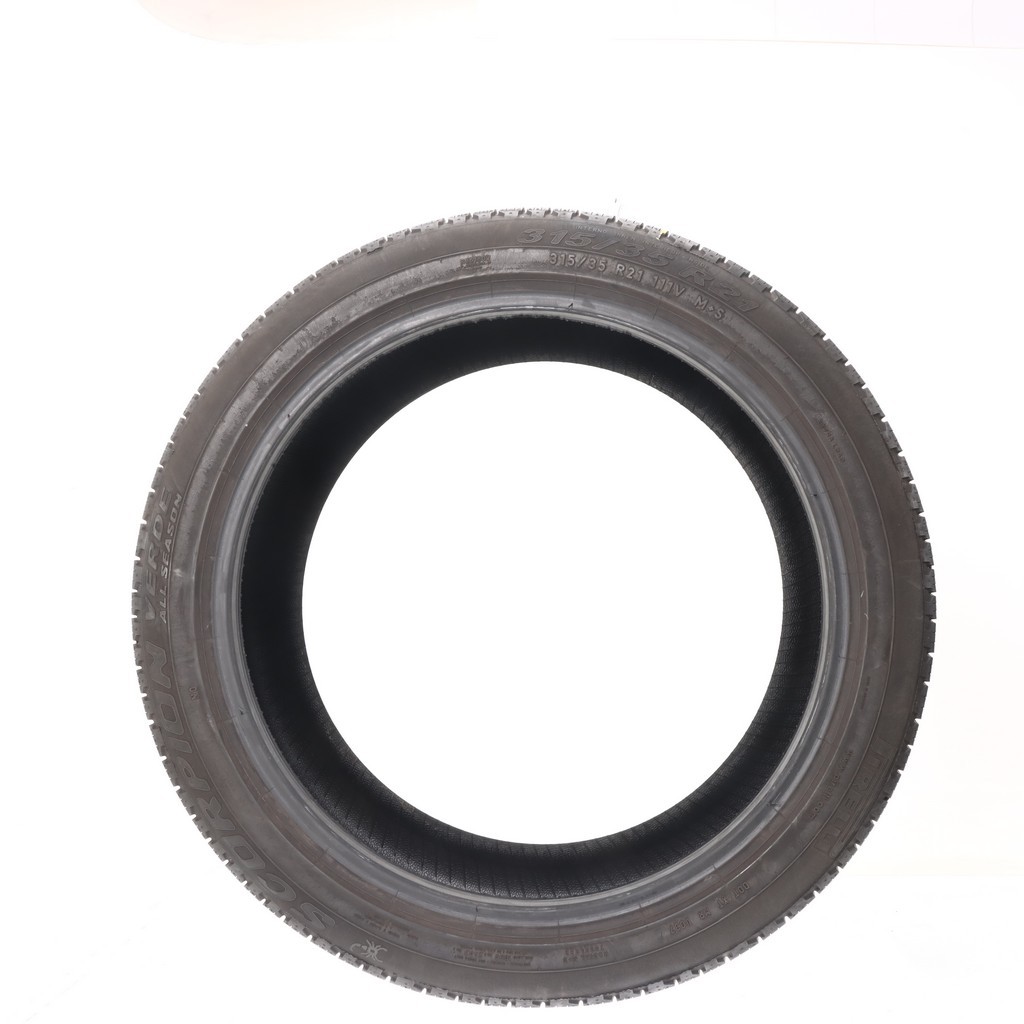 Set of (4) Used 315/35R21 Pirelli Scorpion Verde NO 111V – 6.5-8.5/32