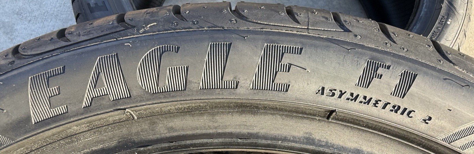ONE NEW 245/40R20 99Y Goodyear Eagle F1 Asymmetric 2 MOE RunOnFlat ROF Run Flat