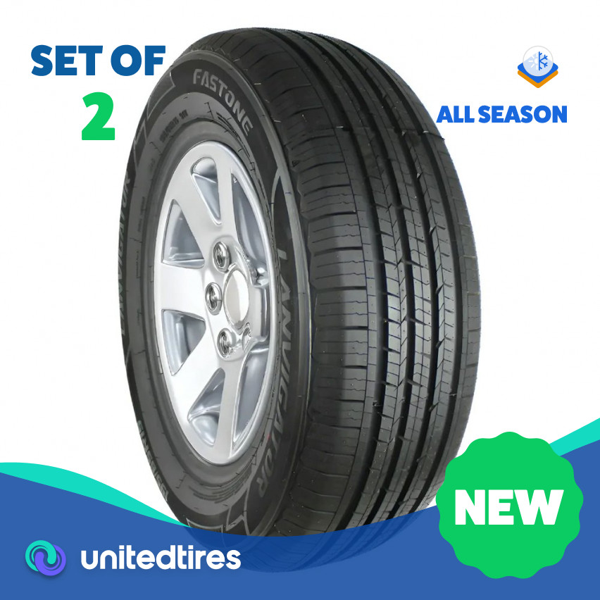 Set of (2) New 165/60R14 Lanvigator Fastone 75H