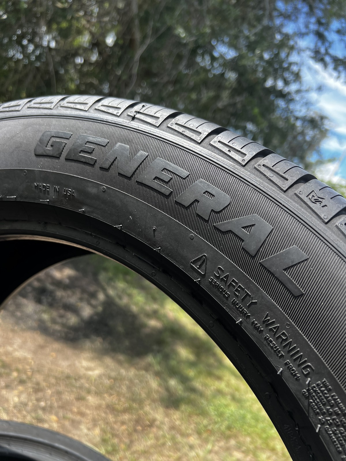 1 Tire General Altimax RT45 235/55R20 102H DOT.0124 9/32 NO Patch