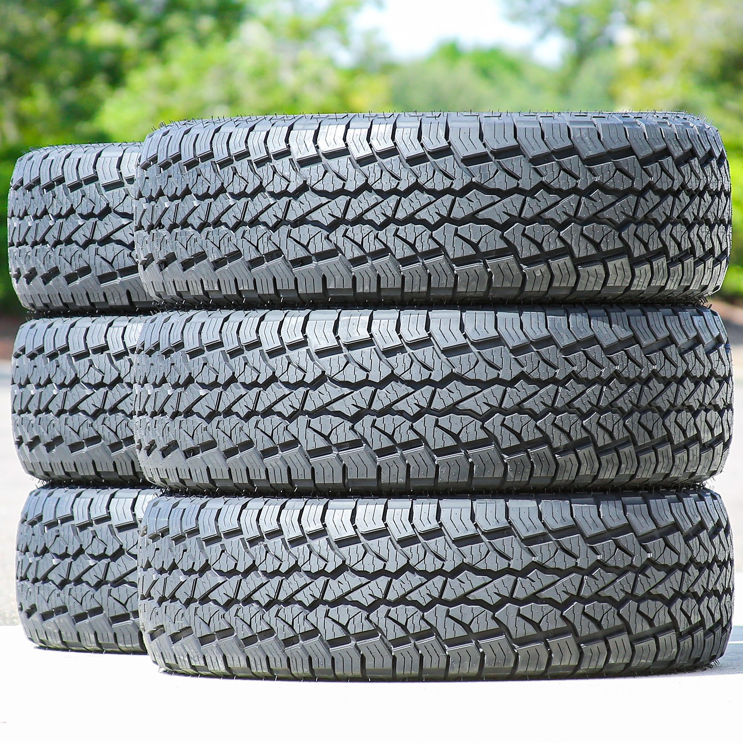 4 Tires Aplus Shredder AT LT 265/70R18 Load E 10 Ply A/T All Terrain