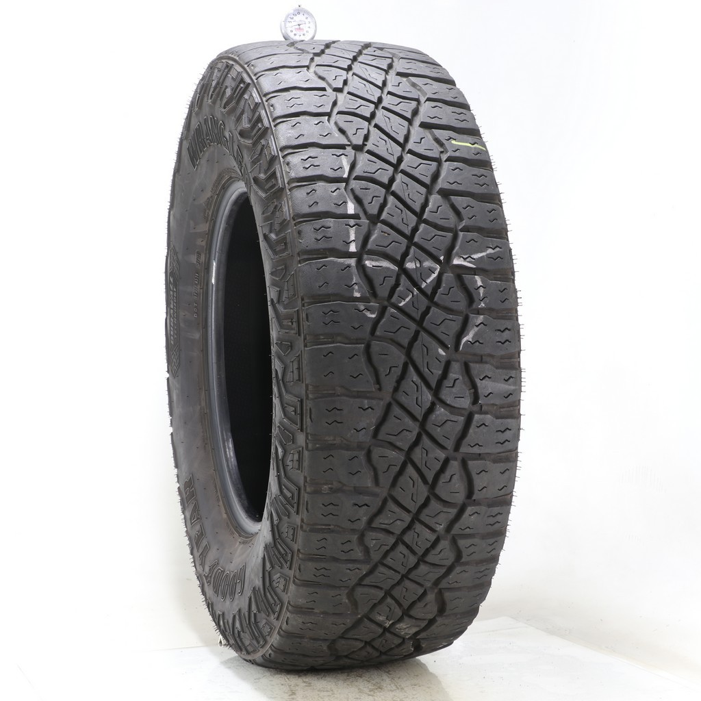 Set of (4) Used LT 305/70R18 Goodyear Wrangler Territory MT 126/123R – 9.5-11/32