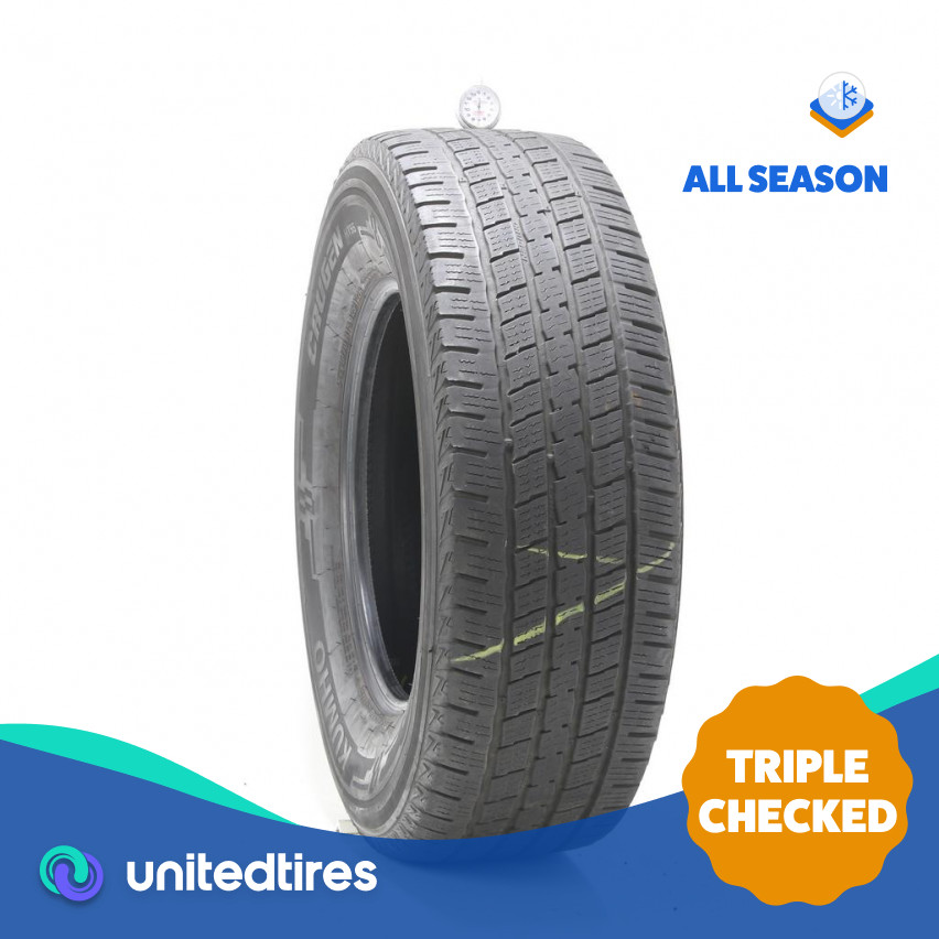 Used LT 275/70R18 Kumho Crugen HT55 125/122R – 7/32