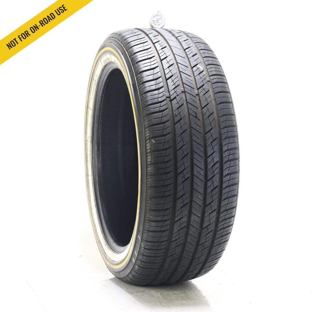Used 285/45R22 Vogue Custom Built Radial SCT2 Gold/White 114H – 9/32