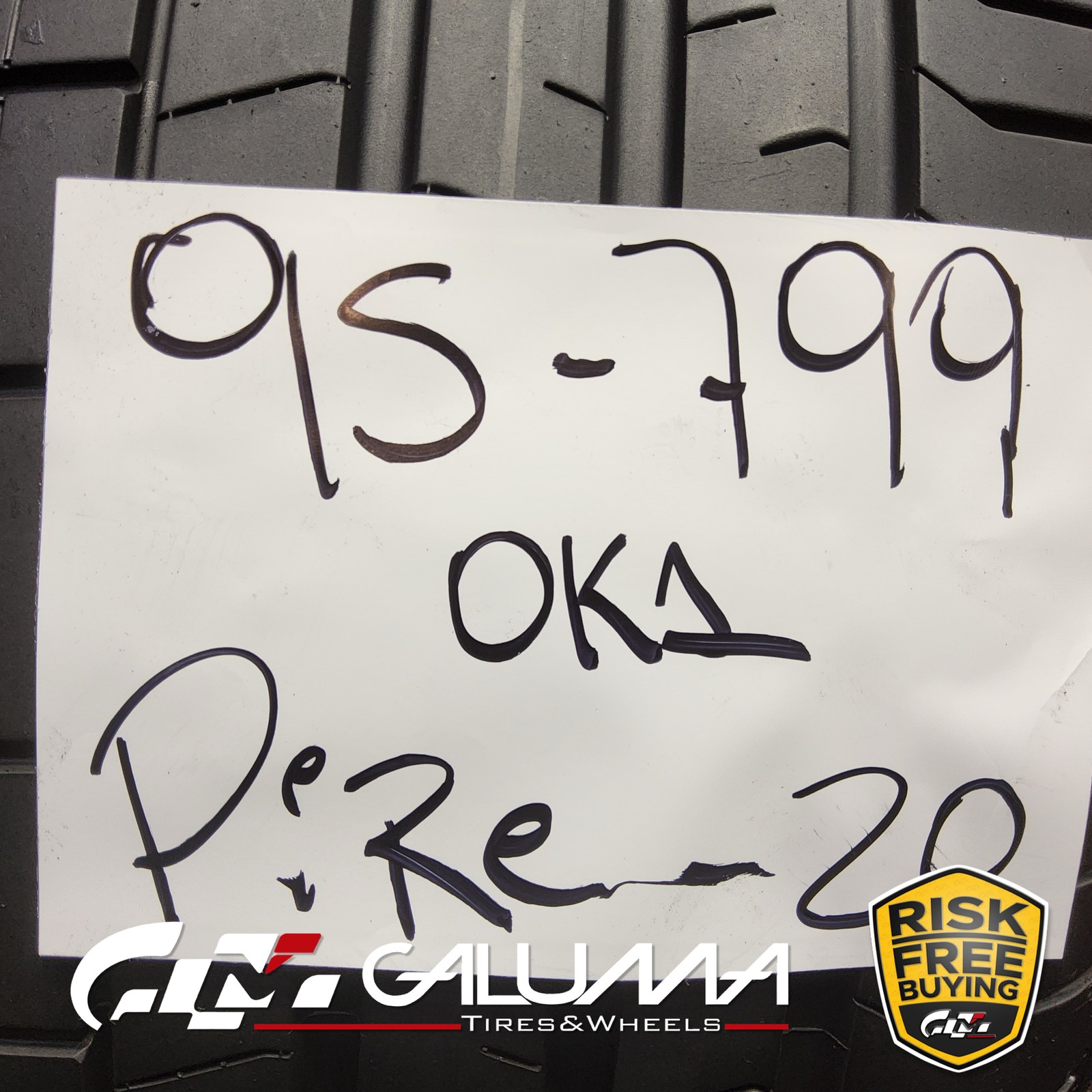 1 Tire LikeNEW Pirelli P-Zero (PZ4) N1 265/35ZR20 265/35/20 2653520 95Y #95799