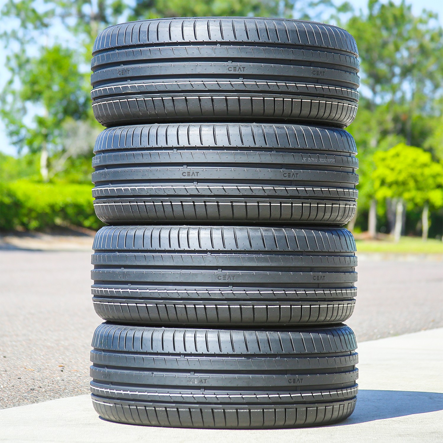 4 Tires Ceat SportDrive 265/35R20 99Y XL High Performance
