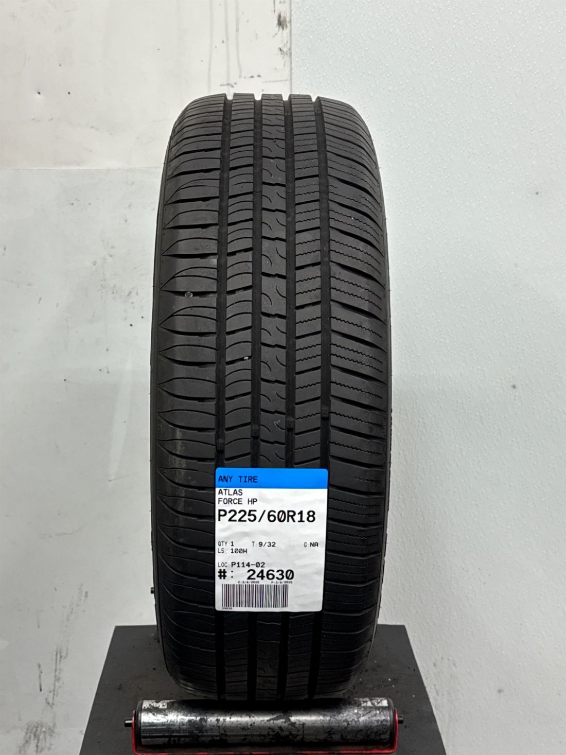 Used P225/60R18 Atlas Force HP 100 H – 9/32