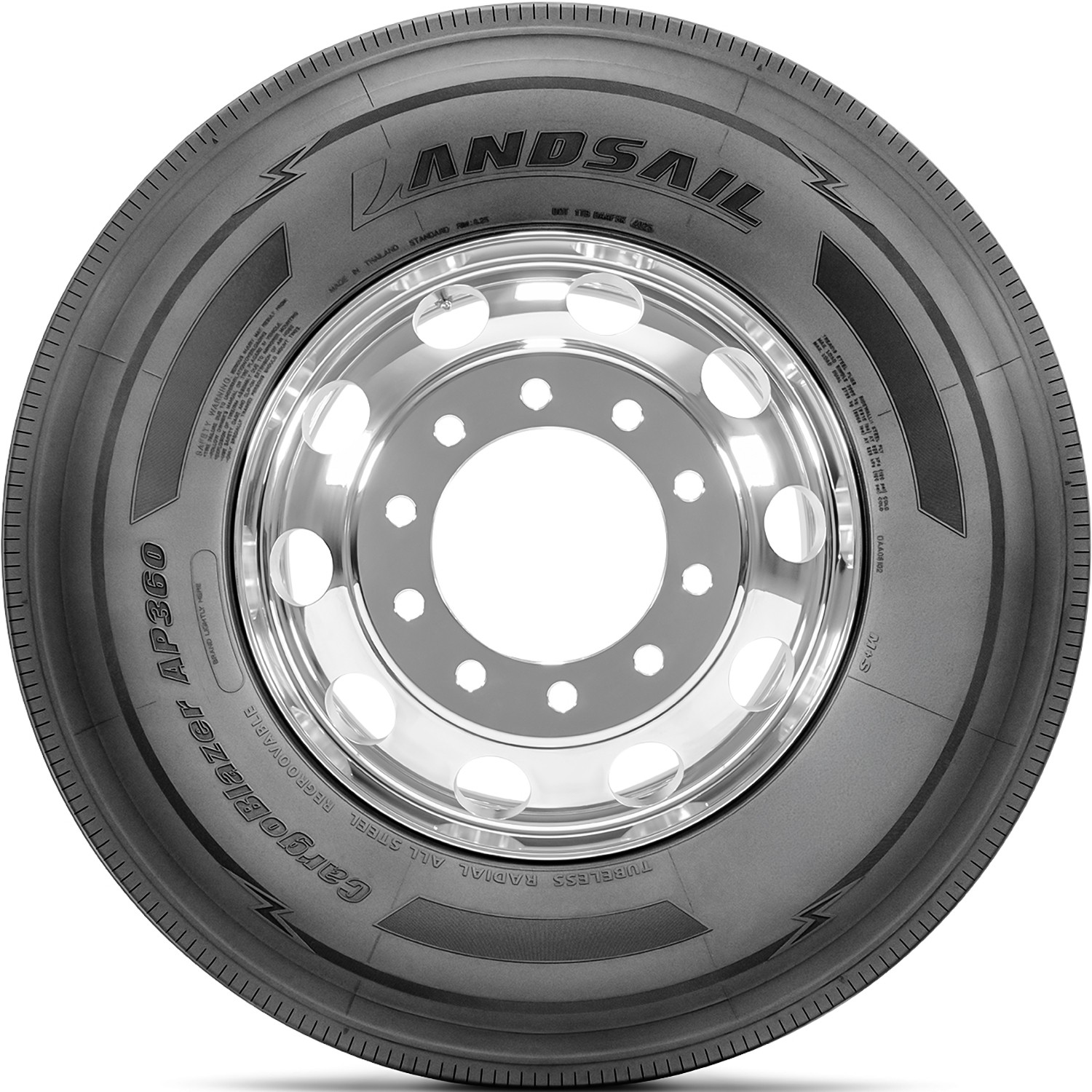 4 Landsail Cargoblazer AP360 255/70R22.5 140/137M H 16 Ply A/P Commercial Tires