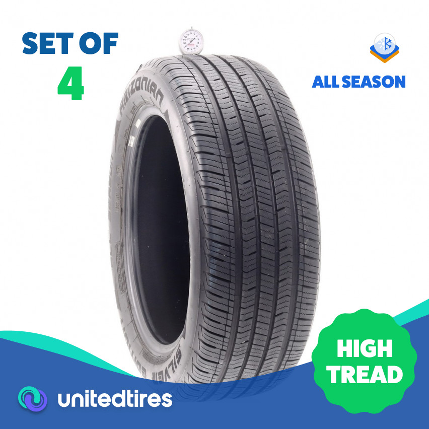 Set of (4) Used 215/55R17 Arizonian Silver Edition 94V – 9-9.5/32