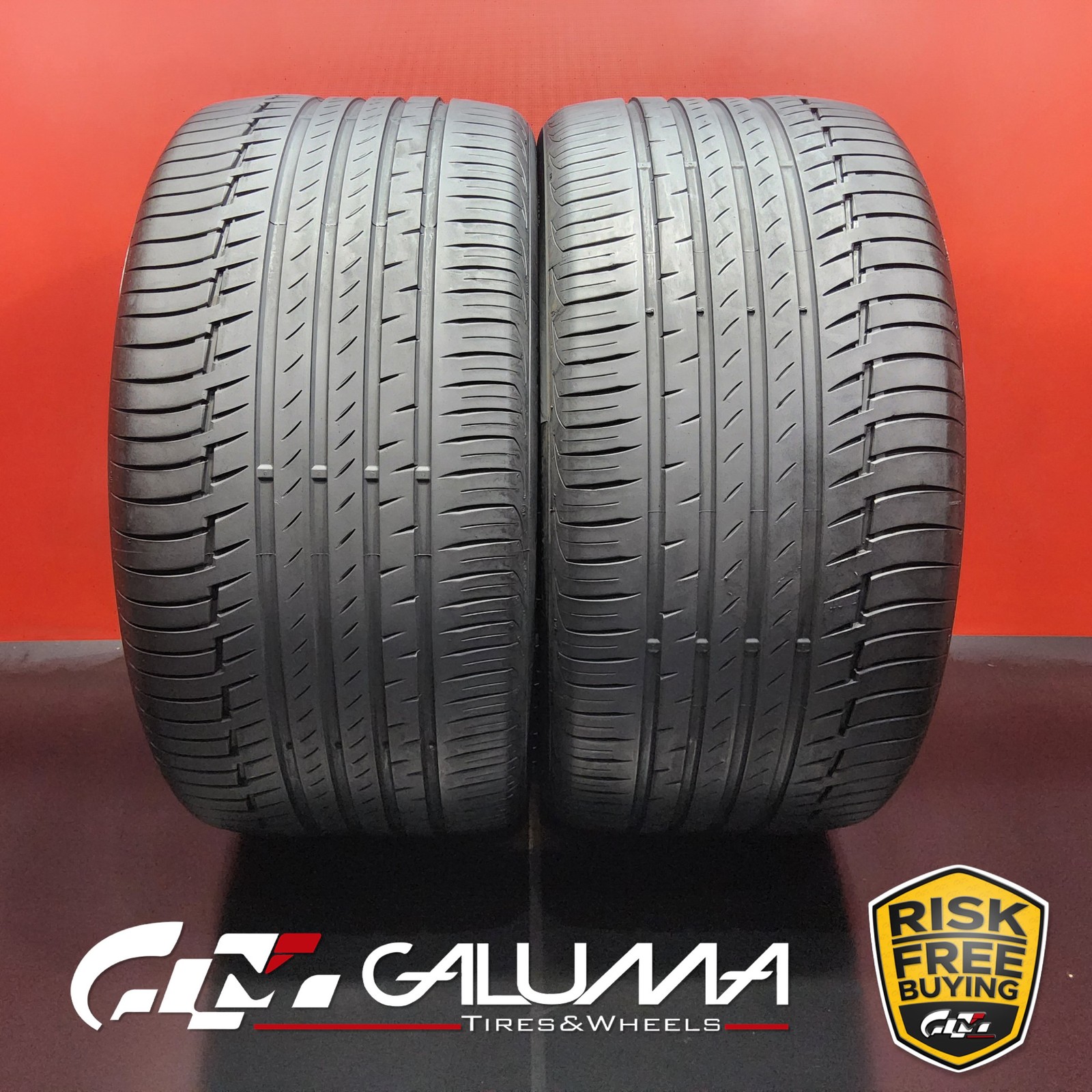 2 Tires Continental PremiumContact 6 ★ SSR Run Flat XL 315/35R21 No Repair 94551