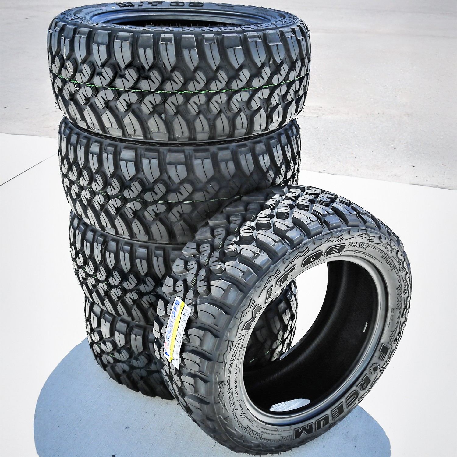 2 Tires Forceum M/T 08 Plus LT 33X12.50R20 Load E 10 Ply MT Mud