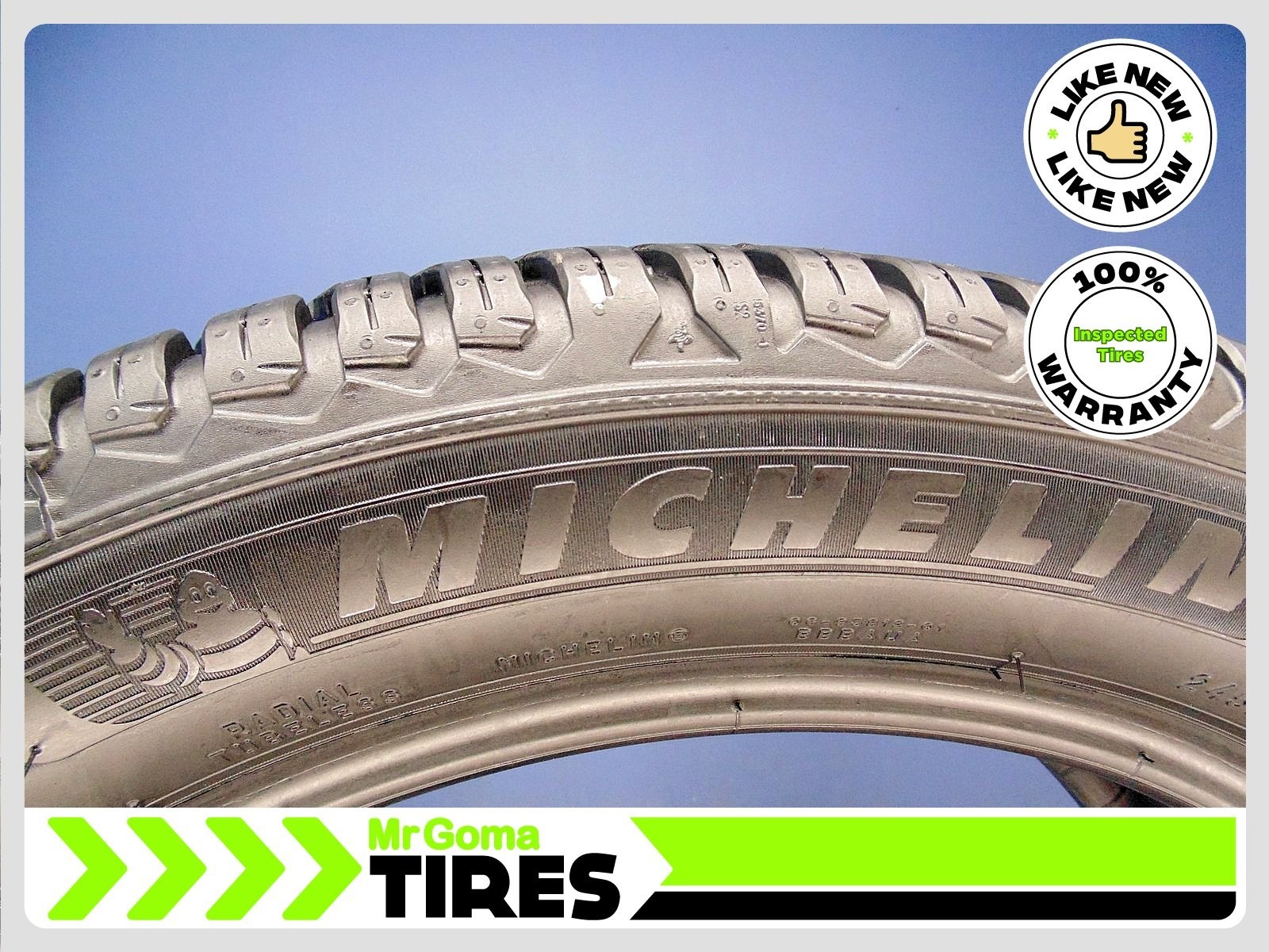 1 MICHELIN CROSSCLIMATE 2 A/W XL 245/50R20 USED TIRE 9.6/32 TREAD 2455020