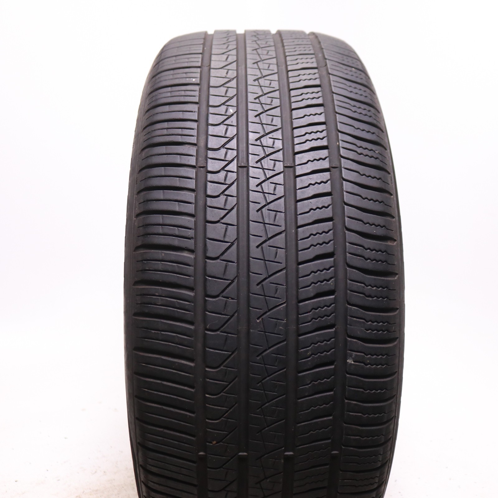 Set of 2 Used 275/45R21 Pirelli Scorpion Zero All Season MO – 107H – 8-8.5/32