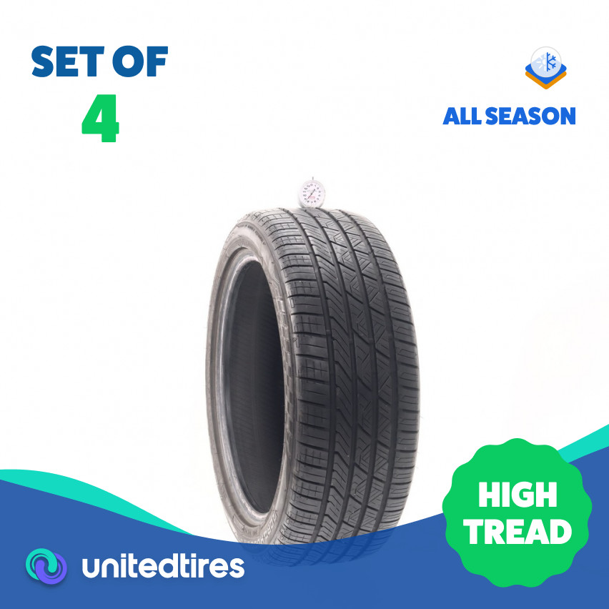 Set of (4) Used 215/45ZR17 Road Hugger GTZ 91W – 8.5/32