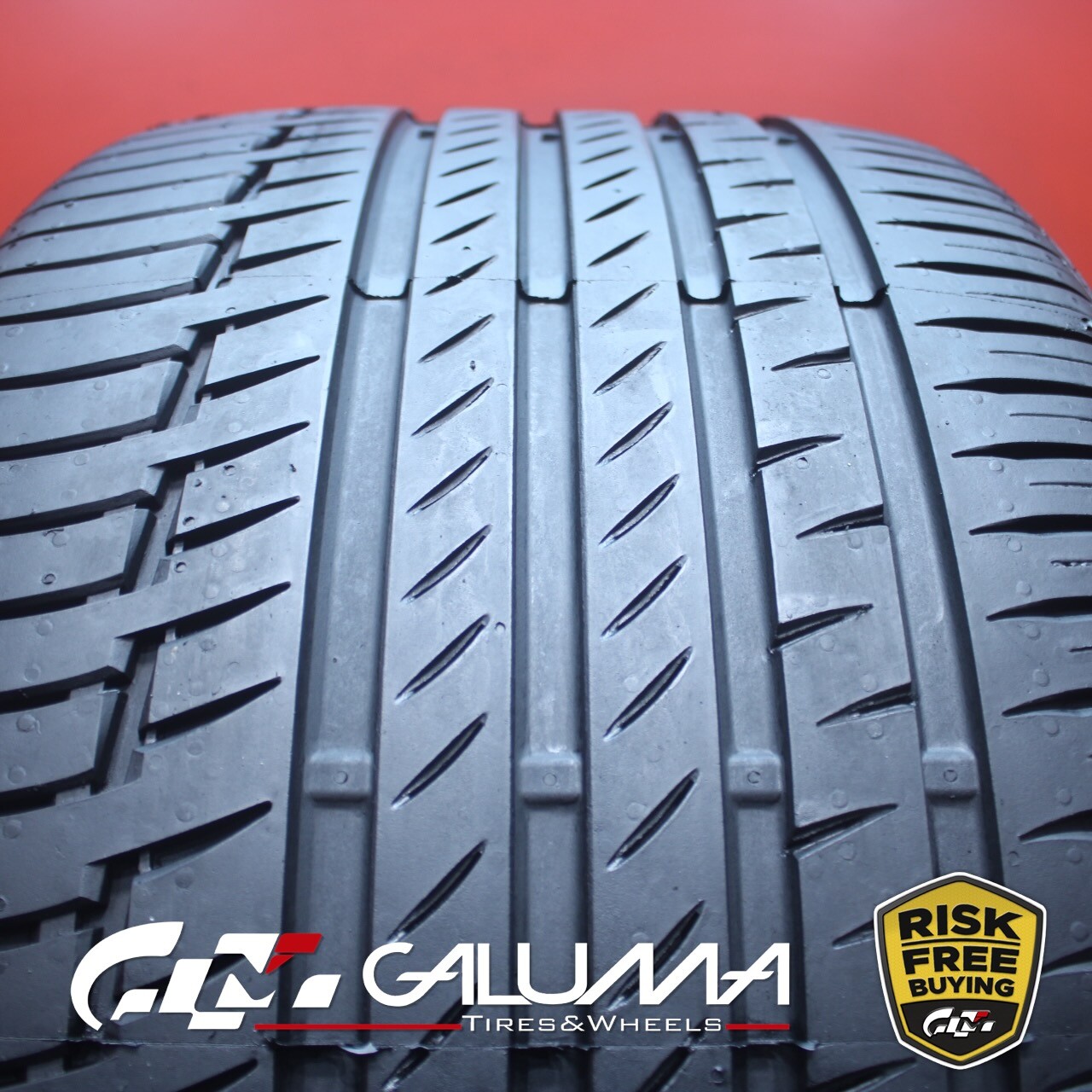 1 (One) Tire LikeNEW Continental PremiumContact 6 315/30R22 315/30/22 #83100