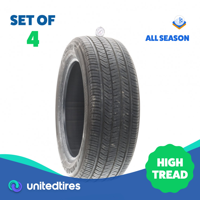 Set of (4) Used 255/55R20 Yokohama Geolandar X-CV G057 107V – 8.5-9.5/32