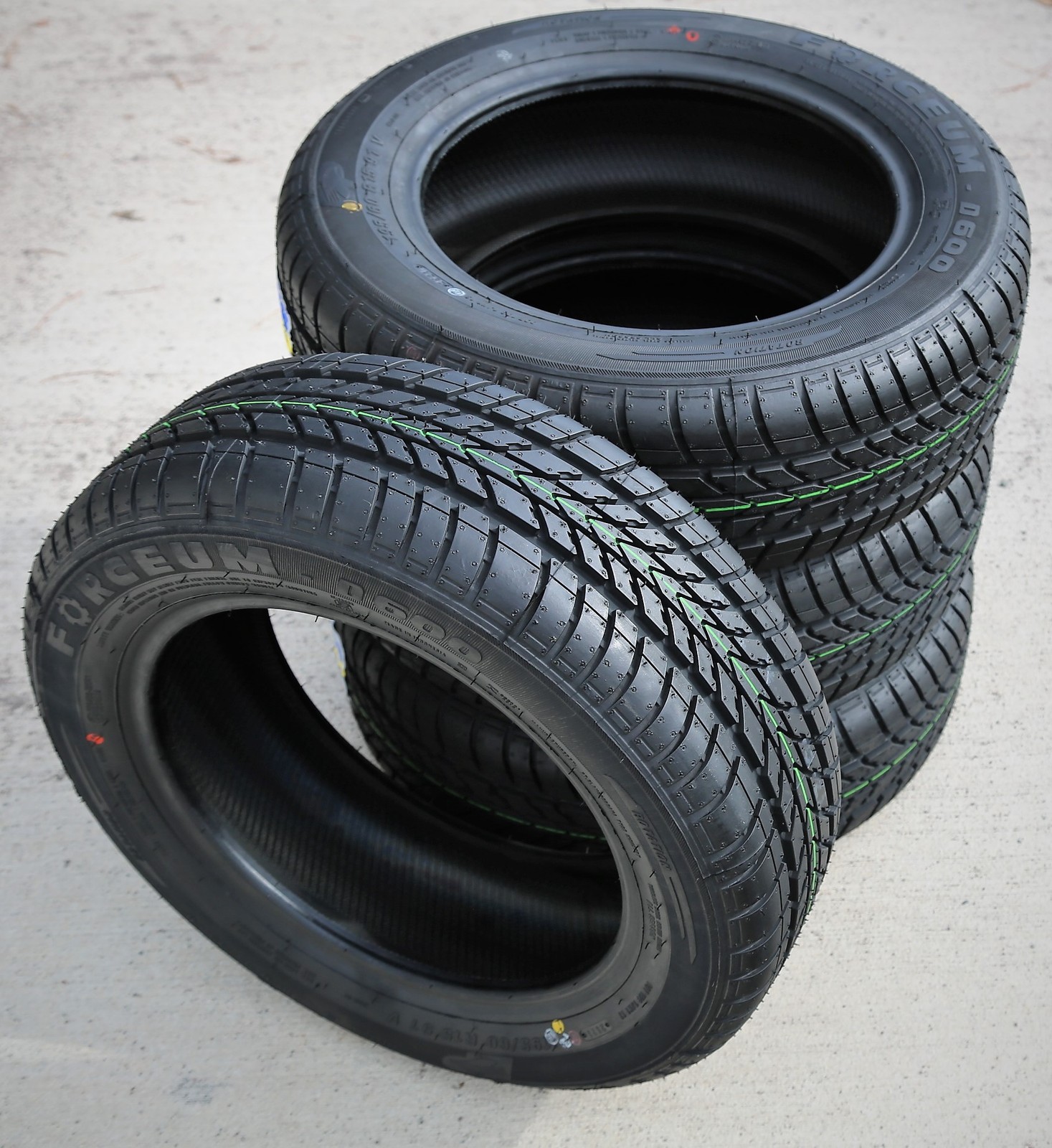 2 New Forceum D600 195/60R15 91V All Season Tire