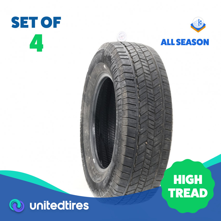 Set of (4) Used 245/70R17 Mohave Highway Terrain 110T – 9.5-11/32