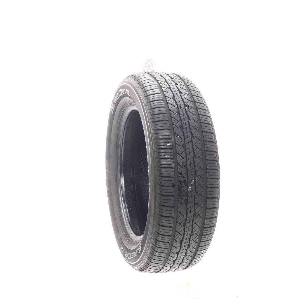 Set of (4) Used 235/60R18 SureDrive All-season 103H – 8-10/32 (1A215)