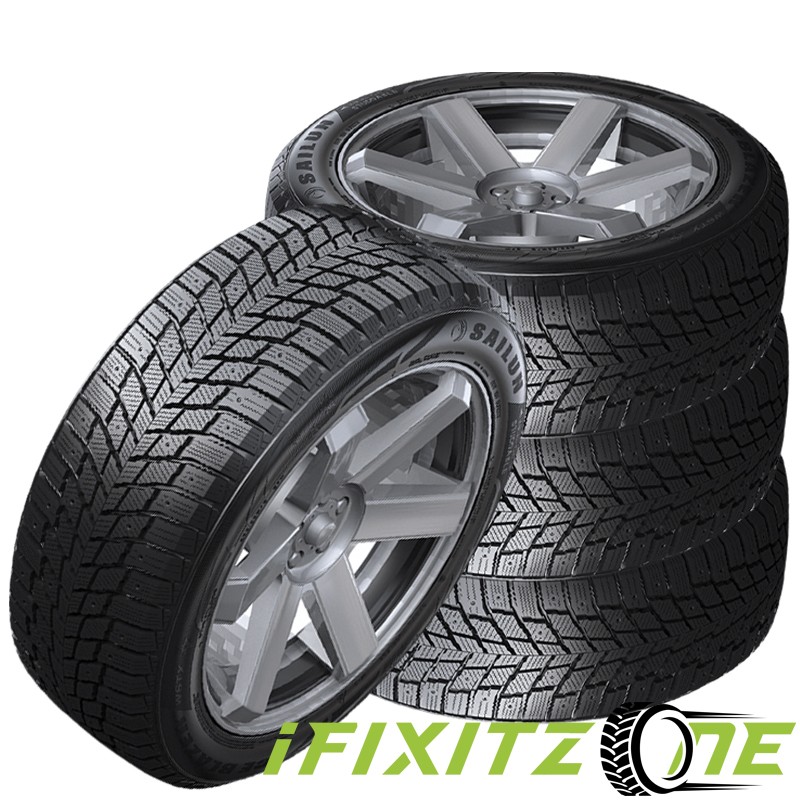 4 Sailun Ice Blazer WSTX 225/60R16 98T Winter Performance Snow Tires STUDDABLE