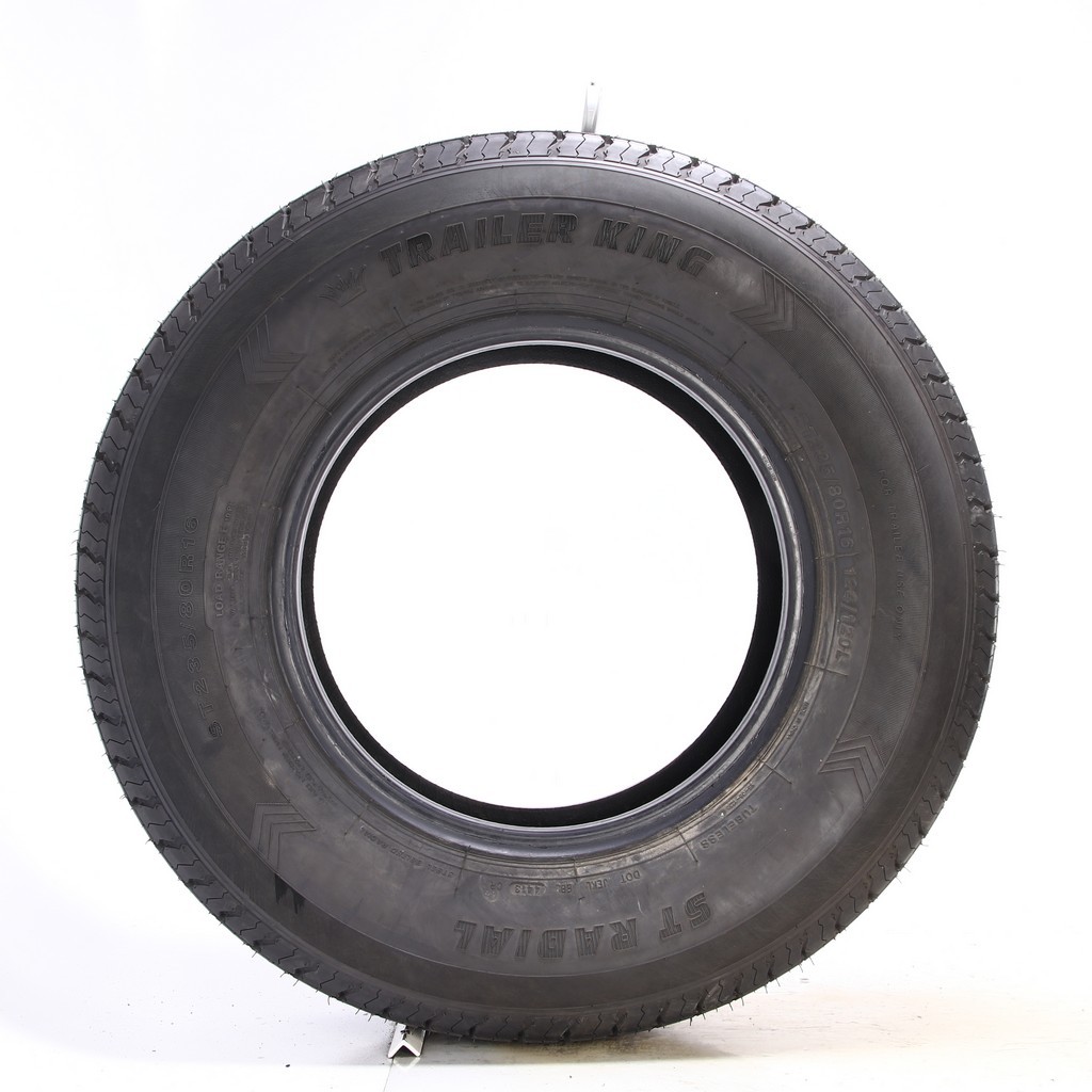 Used ST 235/80R16 Trailer King ST Radial 124/120L – 9.5/32
