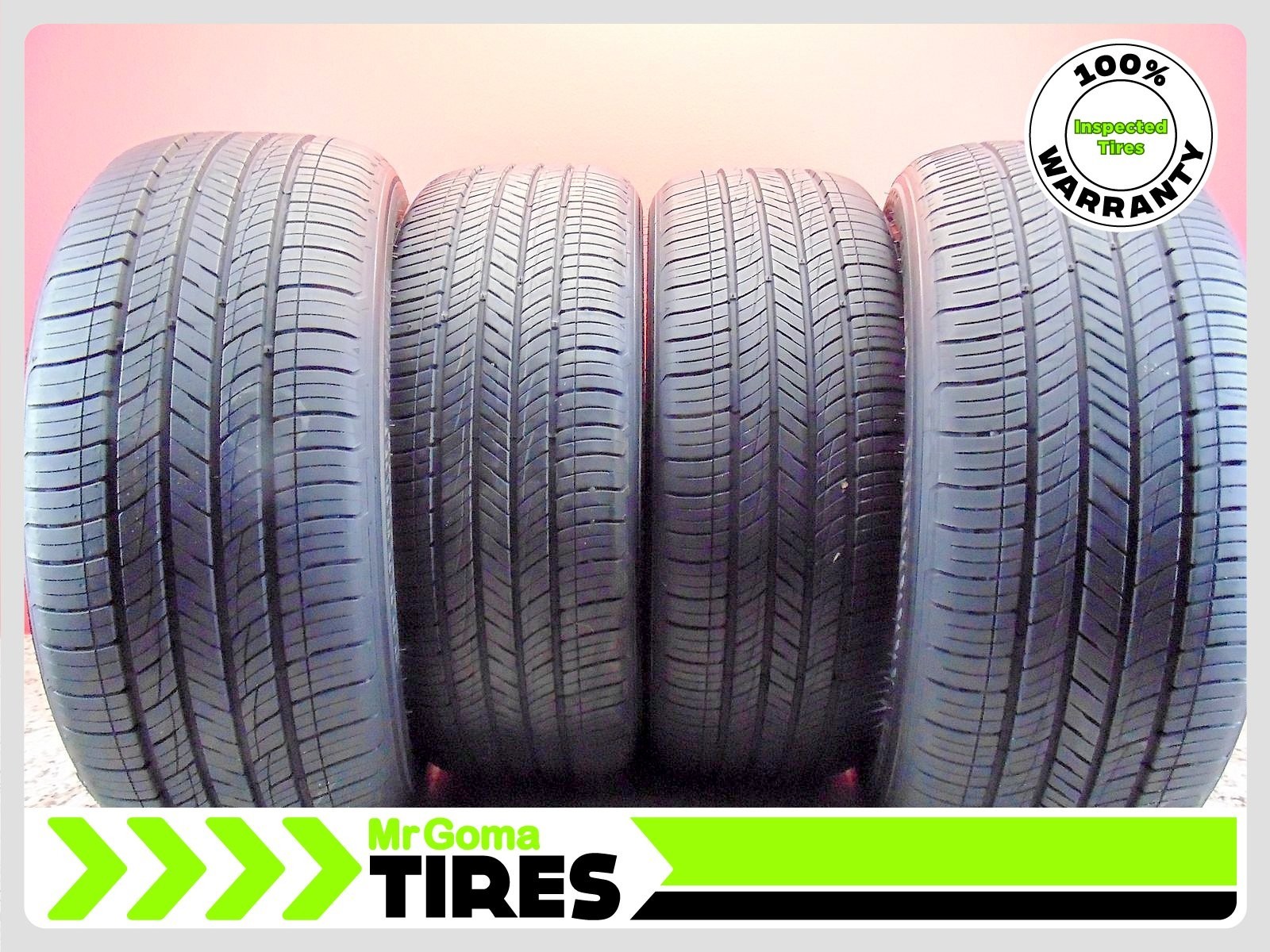SET OF 4 USED TIRES KUMHO CRUGEN HP71 245/50R20 8.4/32 AVG 102V 2455020