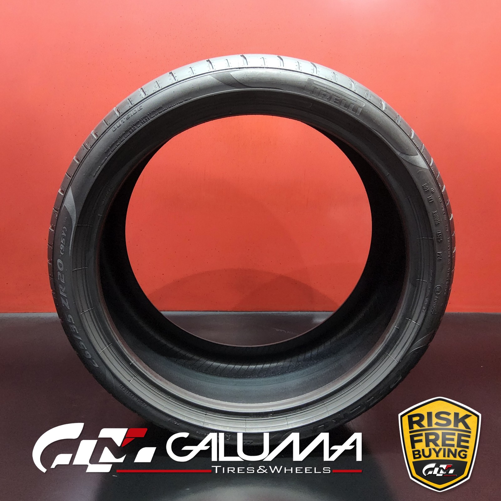 1 Tire LikeNEW Pirelli P-Zero (PZ4) N1 265/35ZR20 265/35/20 2653520 95Y #95799