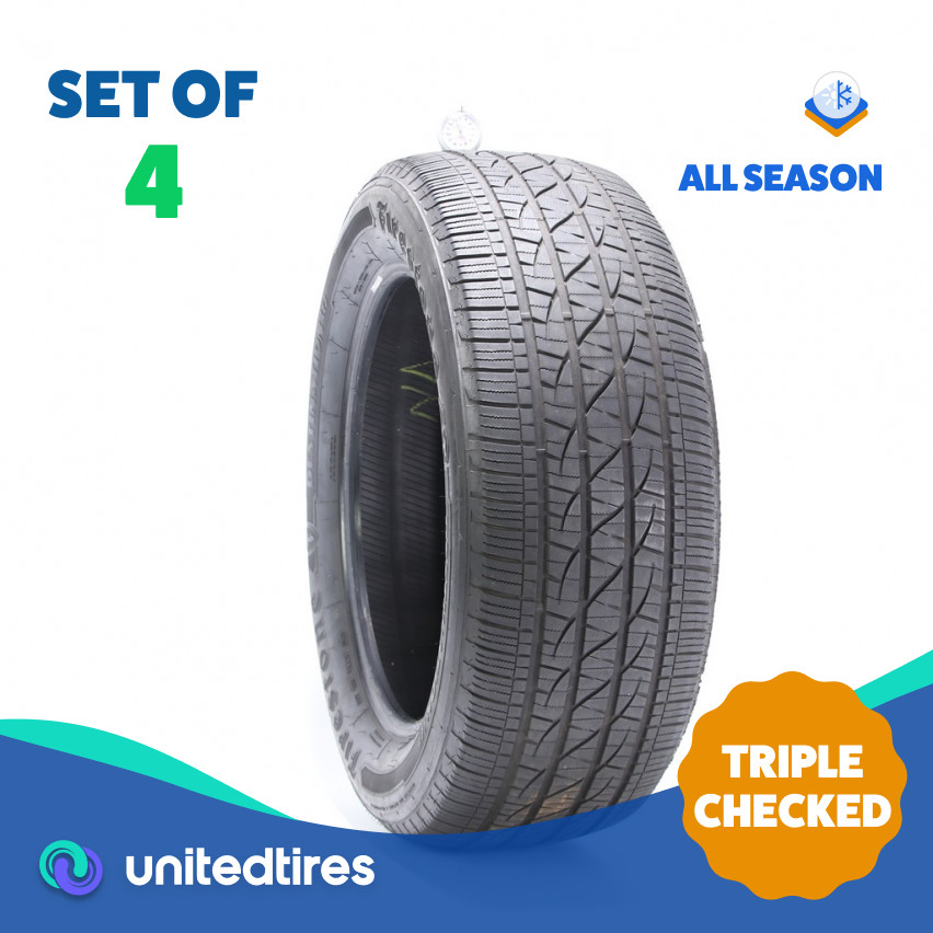 Set of (4) Used 275/55R20 Firestone Destination LE3 113H – 6-7.5/32 (UJ5L)