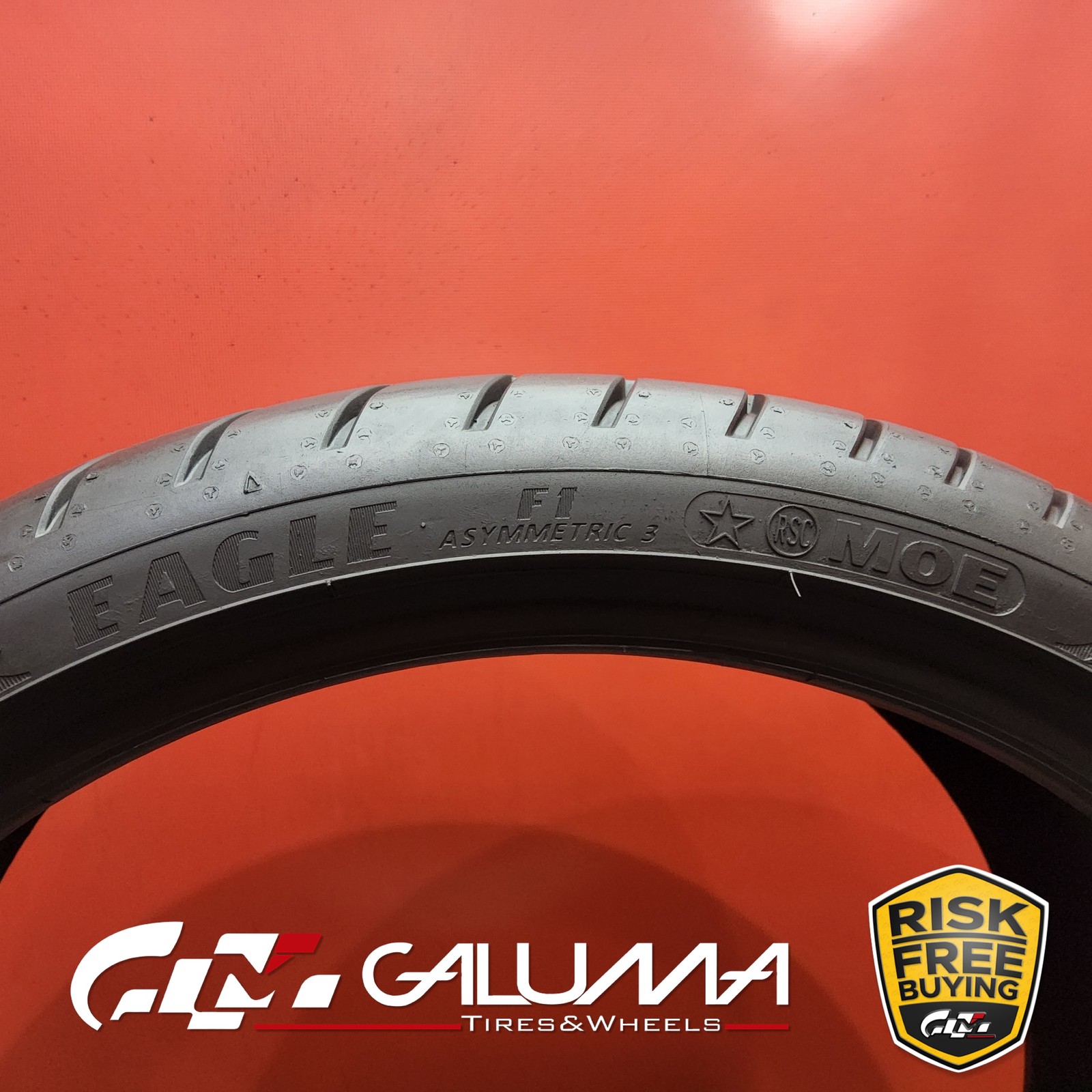 1 Tire LikeNEW Goodyear Eagle F1 Asymmetric 3 ROF RunFlat ★ MOE 275/30R20 #96271