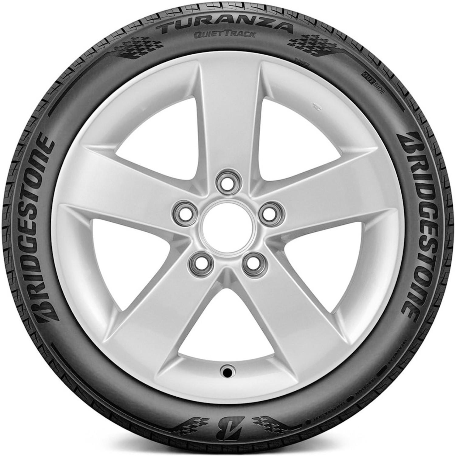 4 Tires Bridgestone Turanza Quiettrack 235/50R17 96H A/S All Season