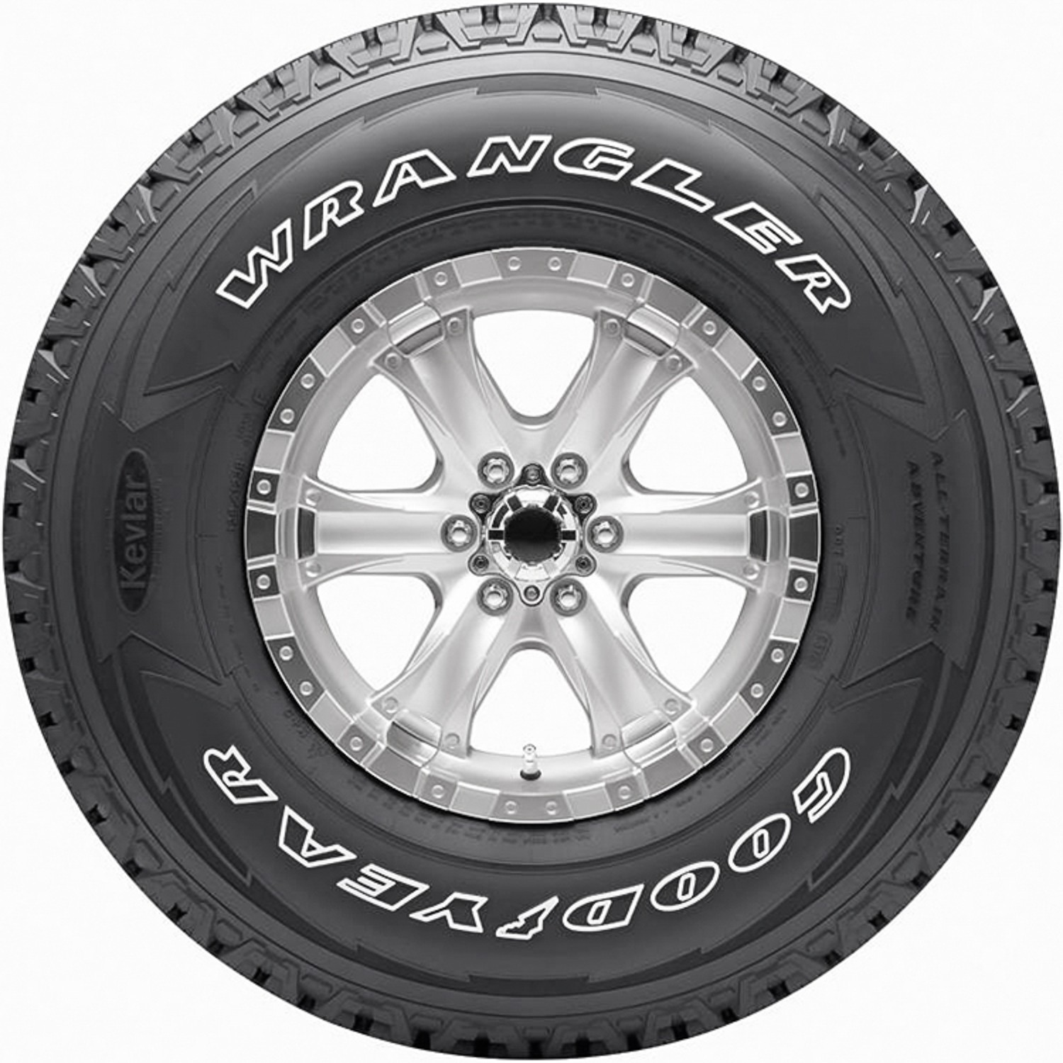 4 Tires Goodyear Wrangler All-Terrain Adventure With Kevlar 245/75R16 111T A/T
