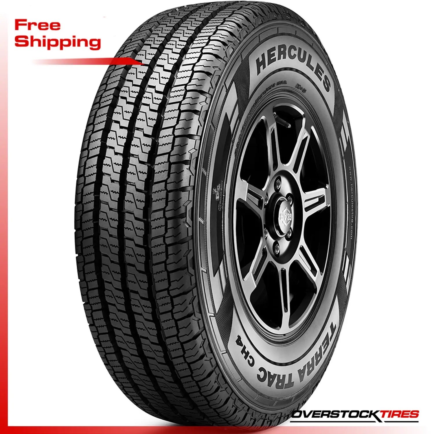 1 NEW LT245/70R17 Hercules Terra Trac CH4 119R (DOT:0923) Tire LT245 70 R17