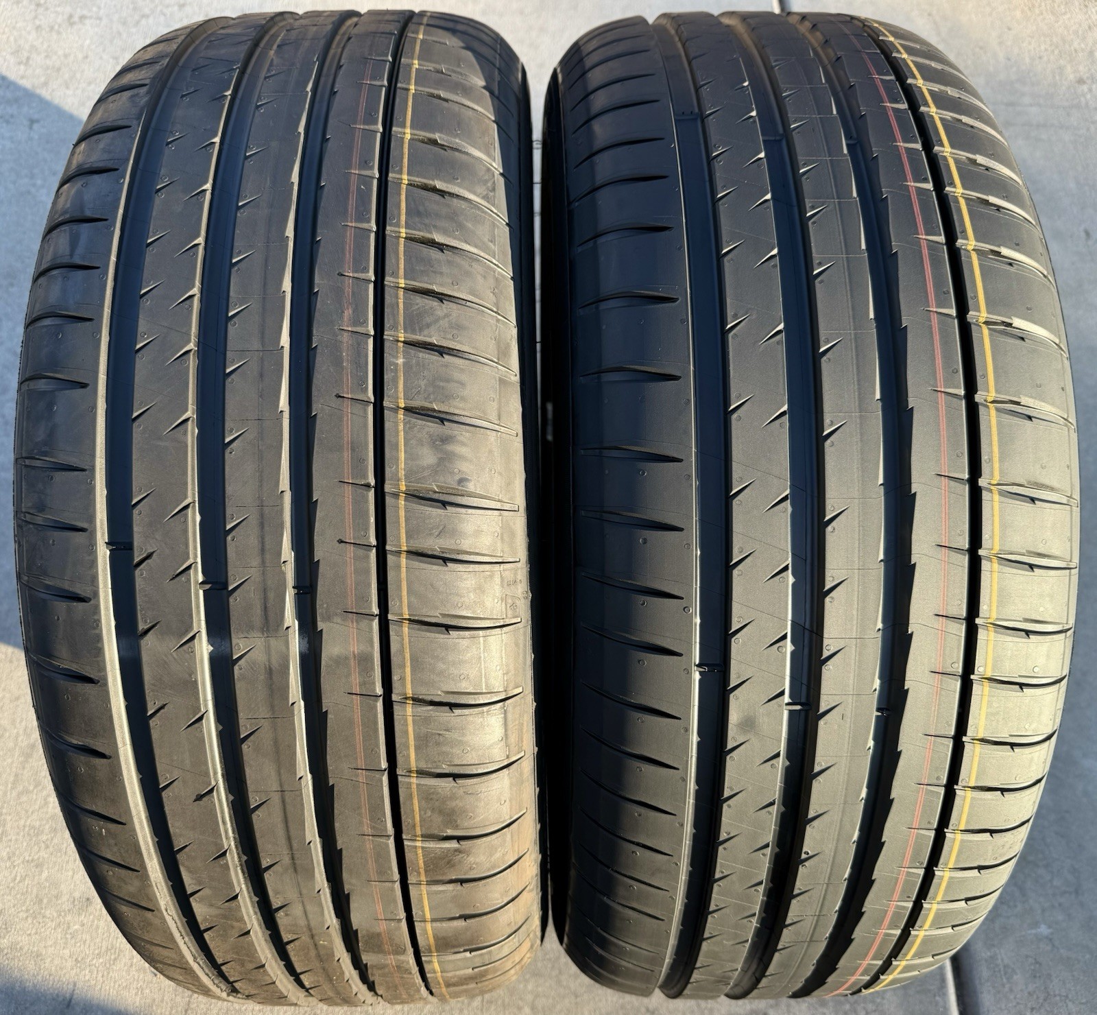 TWO BRAND NEW 265/45R20 110Y Michelin Pilot Sport EV Noise Cancelling Foam Tires