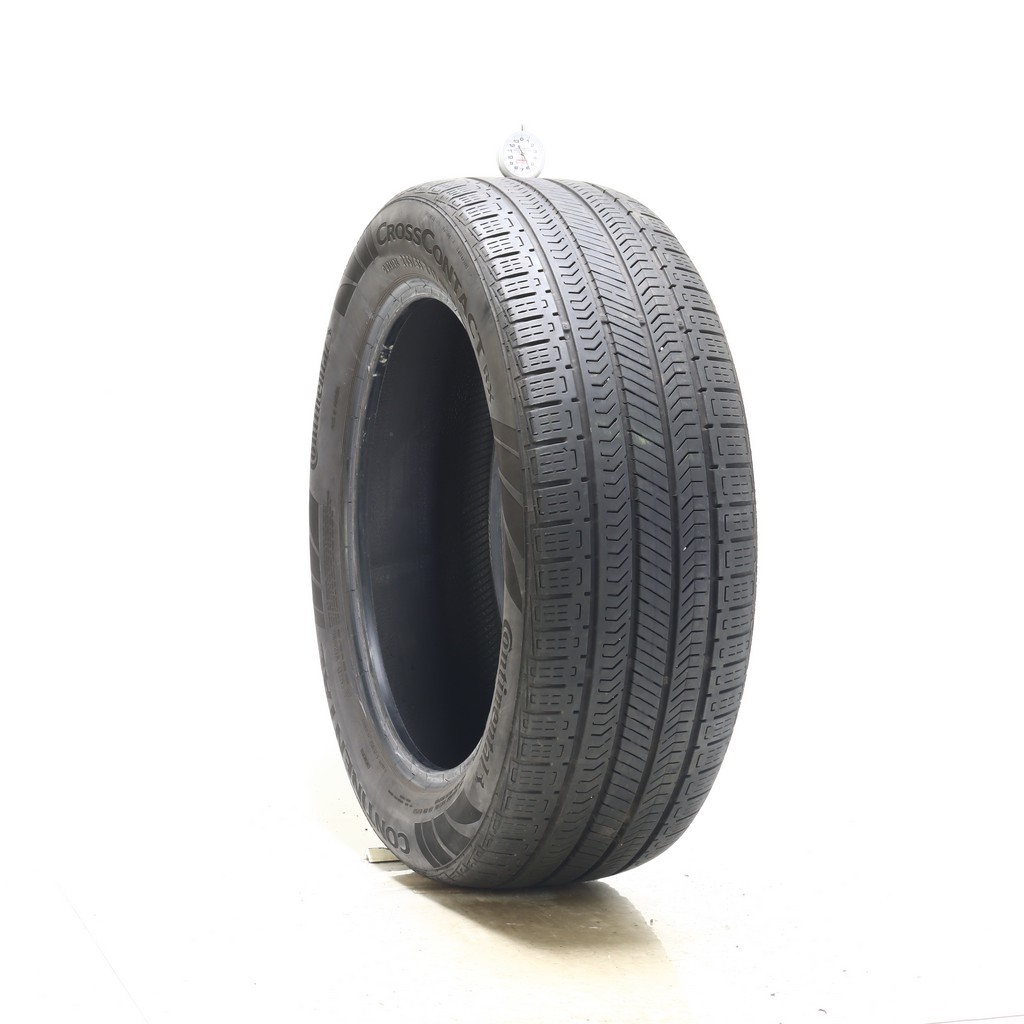 Set of (4) Used 235/55R19 Continental CrossContact RX 101H – 6-7/32