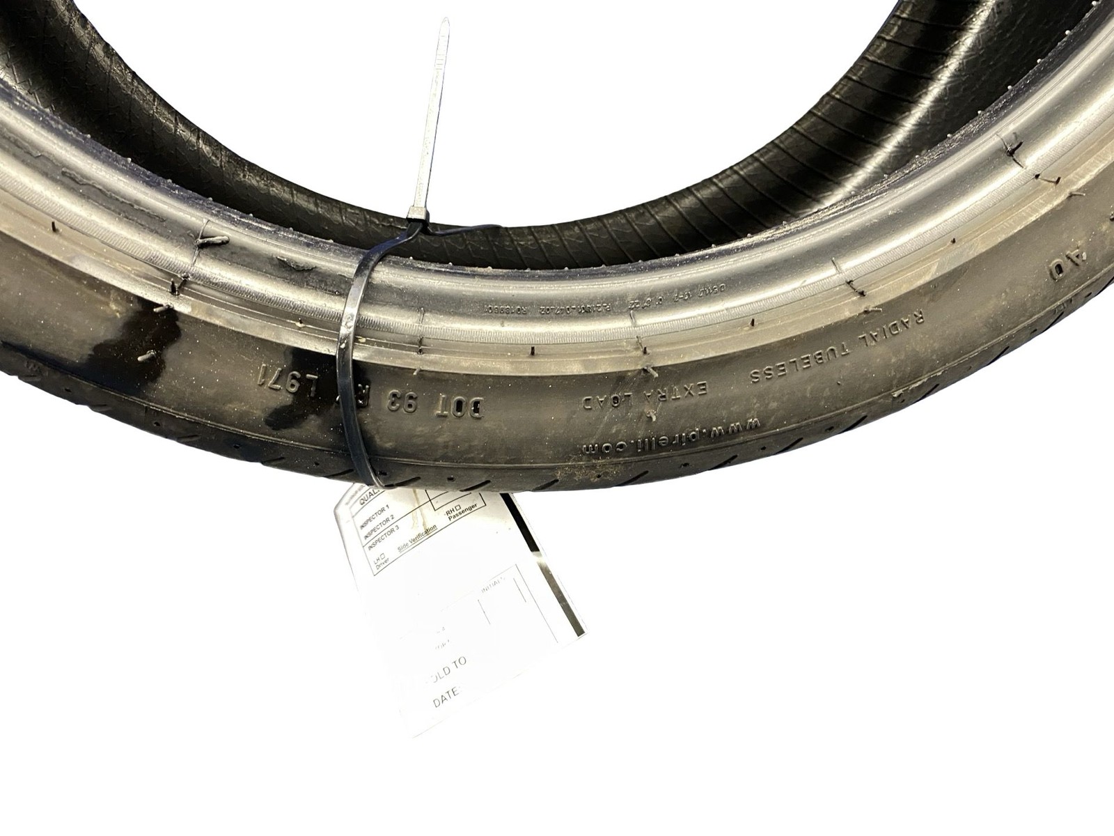 255/35R20 97Y PIRELLI P ZERO 7/32NDS DATECODE 1922