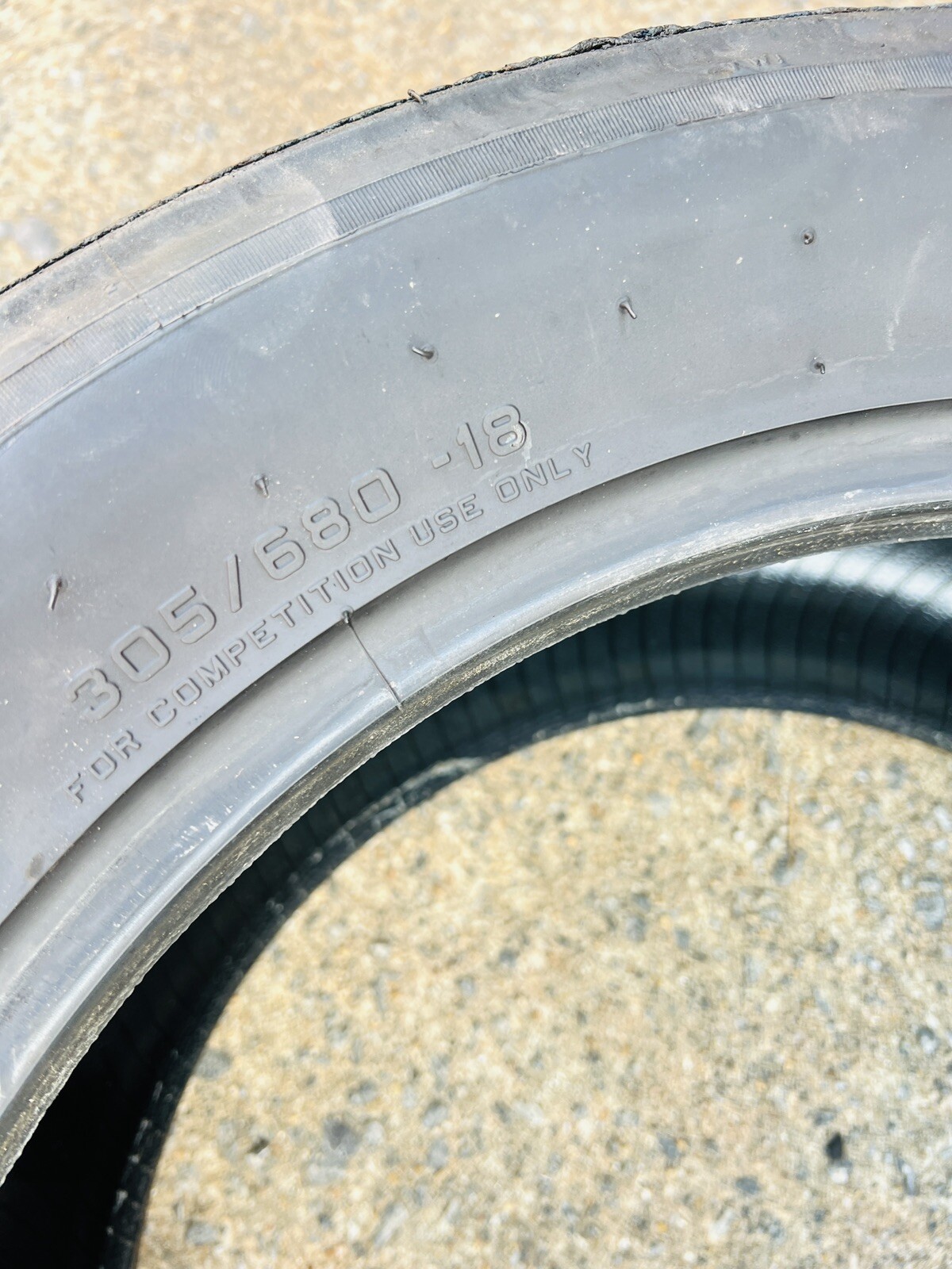 PIRELLI RACING TIRE REAR PORSCHE GT4 305/680-18 TIRE NICE TIRE ONLY 1