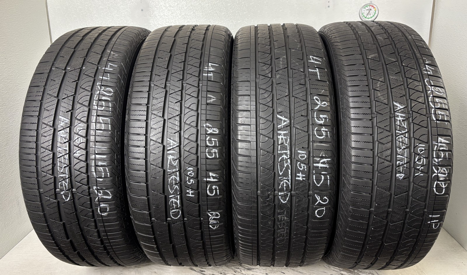 NO SHIPPING ONLY LOCAL PICK Set 4 Tires 255 45 20 Continental CrossContact Vol