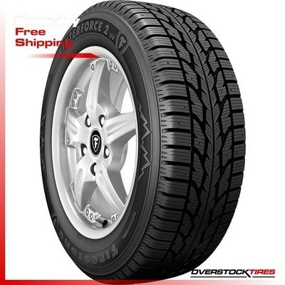 1 NEW 255/65R17 Firestone Winterforce 2 UV 110S (DOT:2925) Tire 255 65 R17