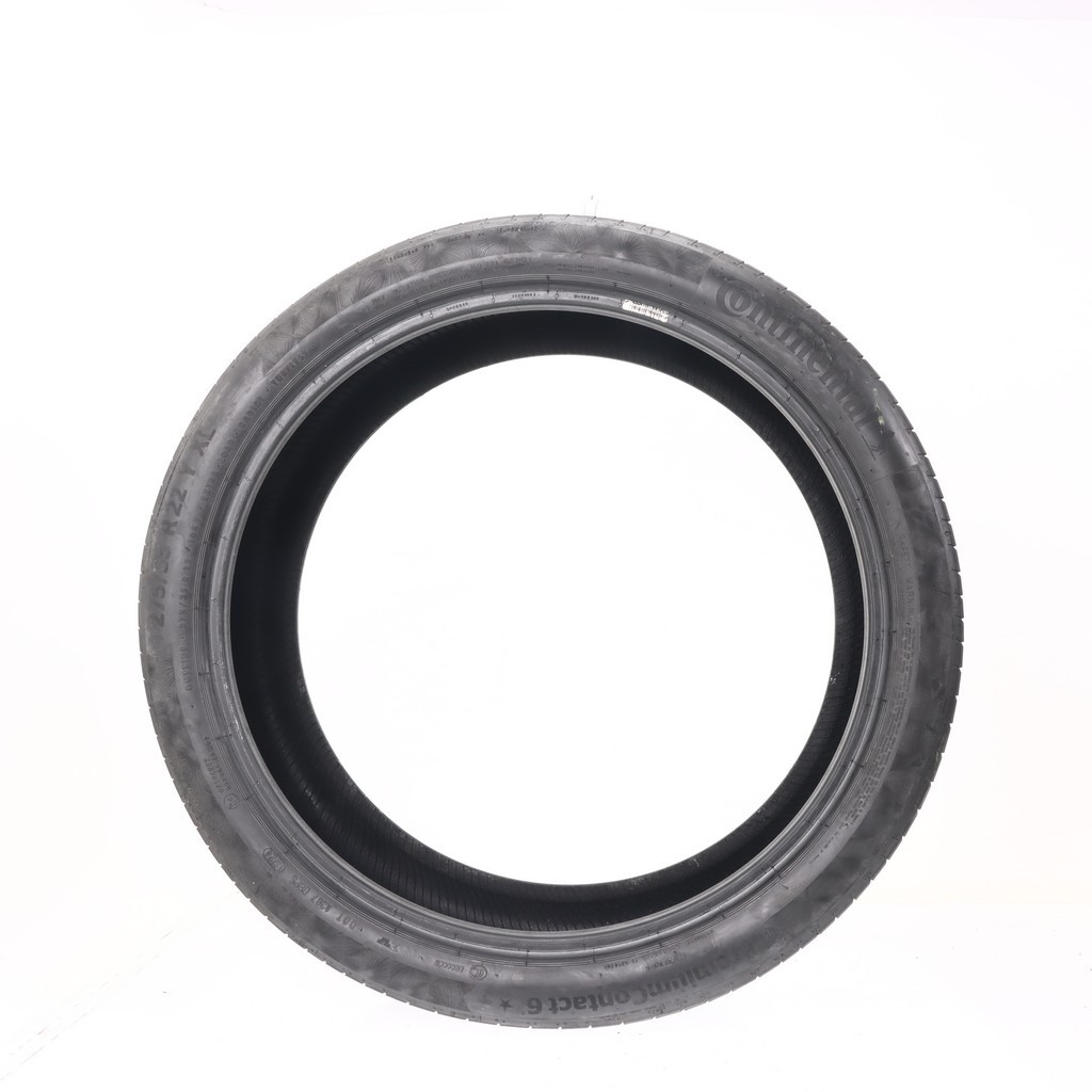 Used 275/35R22 Continental PremiumContact 6 104Y – 7/32